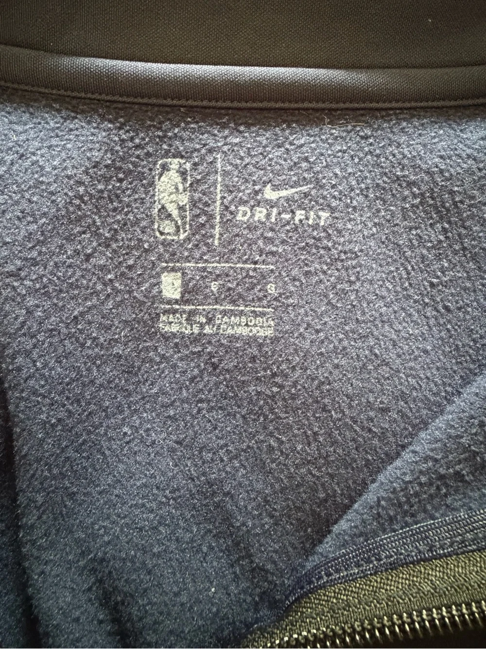 Nike Navy Cleveland Cavaliers Full-Zip Track Jacket